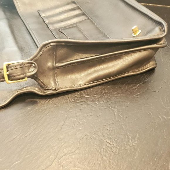 COACH VINTAGE ESSEX 5274 BRIEFCASE Black - Picture 6 of 8